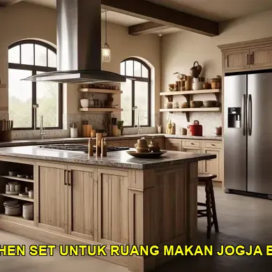 45 Desain Kitchen Set untuk Ruang Makan Jogja yang Inspiratif